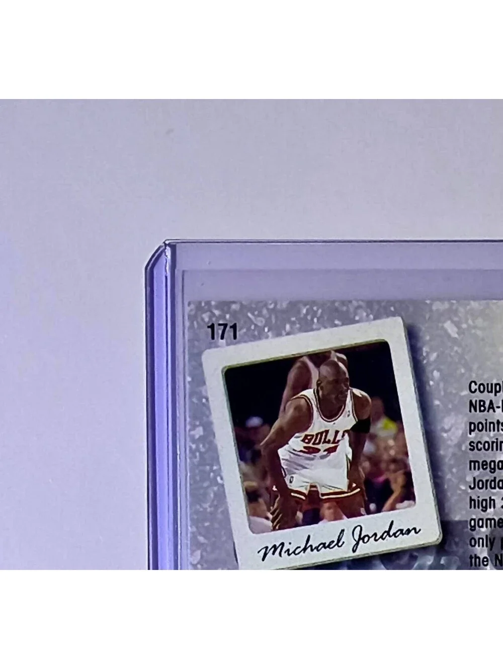 Michael Jordan 1992-93 Upper Deck Season Leaders #171 Card Chicago Bulls